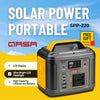 Qasa 200W Inverter AC/DC Portable Solar Powered Generator with Solar Panel | SPP-220 ADC