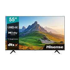 Hisense 55 inches QLED Bluetooth 4K UHD Smart TV with Voice Recognition | TV 55 A7H his