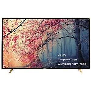 MeWe 65 Inches Smart UHD LED Double Glass TV | MW-650STSGB2W