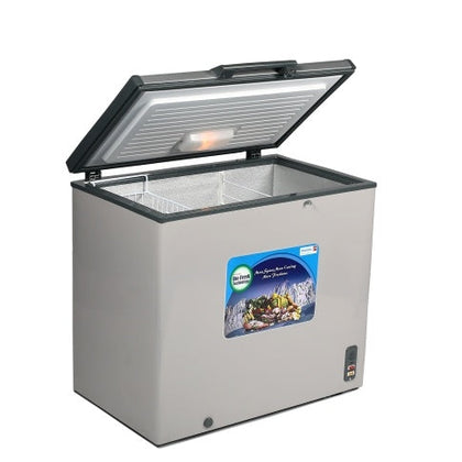 Scanfrost 250 Litres Inox Finish Chest Freezer | SFL250ECO Scanfrost