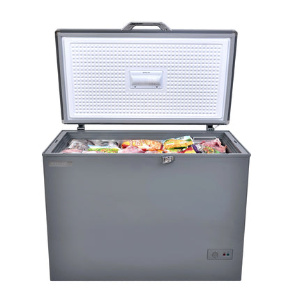 Scanfrost 300 Litres Chest Freezer Cooling Retention Color Silver| SFL300ECO