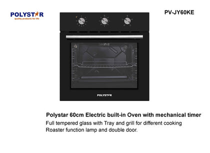 Polystar Inbuilt Electric Automatic Oven | Pv-JY60KE