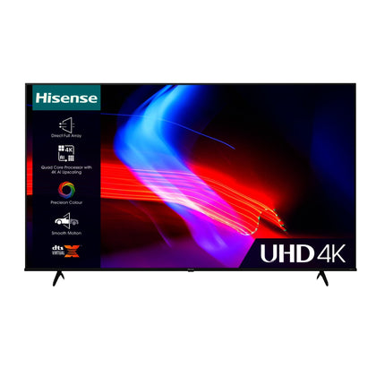 Hisense 55 inches Bluetooth 4K UHD Smart TV with Voice Recognition| TV  55 A7K