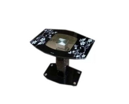 Tempered Glass Side Coffee Stool freeshipping - Zit Electronics Store
