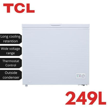 TCL 249Liters Chest Freezer | F249CFG TCL