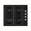Maxi Table Top  Gas Cooker  60 by 60 (Black) | Maxi 6060 T-840 Maxi